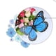 thumbnail image 5 of Estacas de mariposa, 48 piezas de 11,5 pulgadas, adornos de mariposa para jardín, decoraciones de mariposas impermeables para patio interior/exterior, maceta para patio, parterre de flores,, 5 of 8