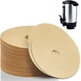thumbnail image 1 of Coffee Filters Compatible with Hamilton Beach Coffee Maker, 100 Pcs Unbleached Circular Disposable Filters for Hamilton Beach Hot Beverage dispenser, 1 of 6