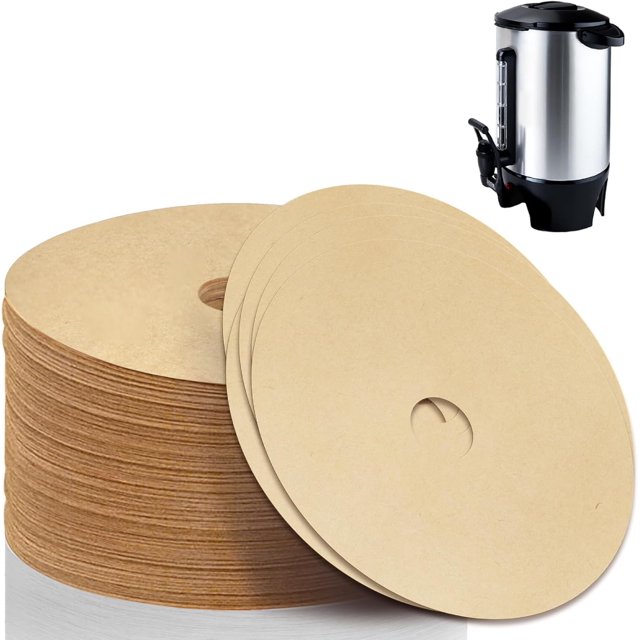 Coffee Filters Compatible with Hamilton Beach Coffee Maker, 100 Pcs Unbleached Circular Disposable Filters for Hamilton Beach Hot Beverage dispenser
