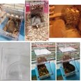 thumbnail image 3 of Clear Automatic Hamster Feeder For Hamster Guinea Pigs Rabbit Food Dispenser Plastic Pet Food Bowl Container Hamster Accessories ShopWise Round, 3 of 8