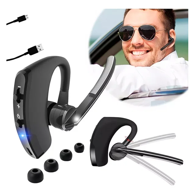 Audifono Manos Libres Bluetooth V8 Tipo Legend Bluetooth 4.1 Color Negro