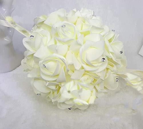 Kissing Ball with Rhinestone Wedding Centerpiece Soft Touch Eva 8 Inch 