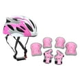 thumbnail image 2 of Almencla Kids Helmet and Pads Set Accessories for Inline Skating Sports Rollerblading Pink, 2 of 8
