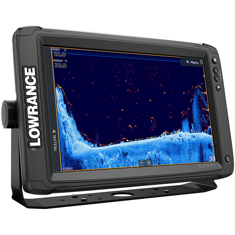 Lowrance Elite-12 Ti2 Portable Fishfinder Active Imaging 3-in-1 Preloaded  C-Map US Inland Mapping 