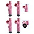 thumbnail image 1 of CCIYU Injectors, 12 Hole Fuel Injectors Set fit for 1999 2000 2001 2002 2003 2004 for Toyota Tacoma 1998 1999 2000 for Toyota 4Runner 2.7L 23250-75080 Injector,4 Pieces, 1 of 5