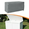 thumbnail image 6 of CarpNettore Deck Box Cover Oxford Cloth Storage Bench for Fire Pit Table Furniture Couch L, 6 of 9