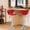 Red, variant on Counter Height Bar Stools Set of 2 PU Leather Height Adjustable Swivel Bar Chairs with Back and Chrome Steel Base for Kitchen Living Room Pub Coffee ,Black