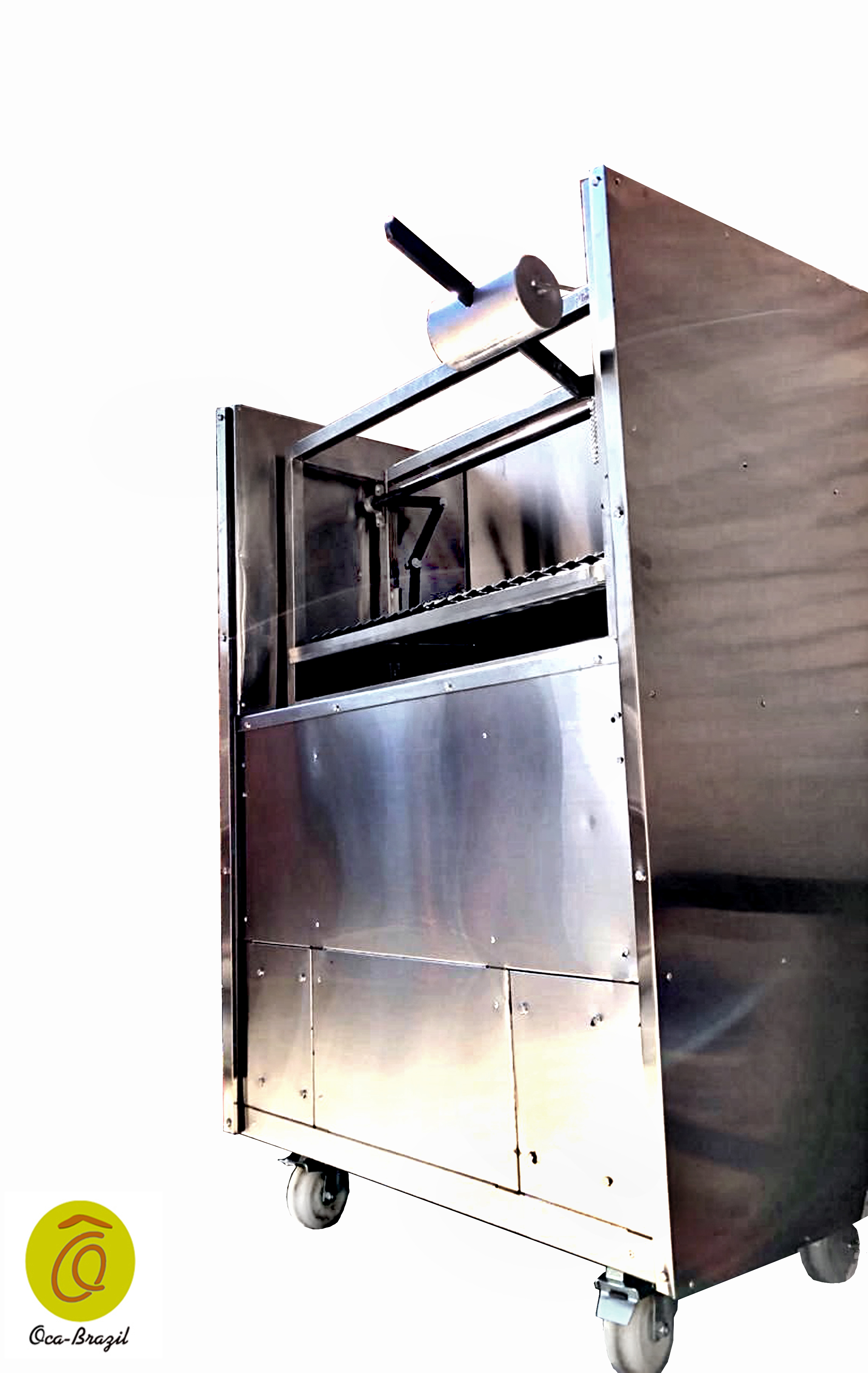 Charcoal Grill with Manual Lift - Parilla - NSF Certified - Professional Grade