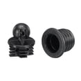 thumbnail image 5 of Altavoz Unique Bargains Rejilla Guías Plástico Negro Tipo Diámetro 11,8mm Paquete de 12, 5 of 5
