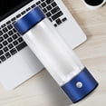 thumbnail image 4 of Generador de botella de agua de hidrógeno antideslizante de alta eficiencia USB Azul Sunnimix Generador de máquinas de aguas, 4 of 7