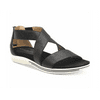 Adrienne Vittadini Women's Cary Sport Sandals Black Size 9.5M