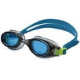 thumbnail image 2 of Speedo Junior Unisex Hydrospex Classic Swim Goggles - Grey/Blue, One Size, 2 of 6