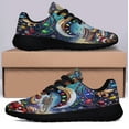 thumbnail image 3 of ChriStas Louisiana Fleur De Lis Shoes Sneakers Black Size 9.5, 3 of 7