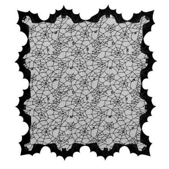 Heritage Lace BA-5858B BATS 58x58 TABLE TOPPER B