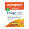 Boiron ThroatCalm, Homeopathic Medicine for Sore Throat Relief, Red, Dry, and Sore Throat, Hoarseness, 120 Meltaway Tablets