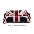 thumbnail image 5 of UK Flag Blankets Bed Sofa Couch Cover Cotton Knit Throw Chair Blanket with Tassels Bedspread Sofa Cover Patriotic For House Decor 130x180cm, 5 of 7