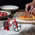 thumbnail image 4 of 1pcs Pizza Cutter Red Bicycle Bike Pizza Cutter With Display Stand Non-stick Kitchen Utensils Pizza - WEI KE, 4 of 5