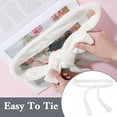 thumbnail image 6 of Bath Robe Belt Replacement Fleece Bathrobe Tie Replacement Flannel Robe Belt Hotel Bathrobe Belt Plush Flannel Belt(wwx), 6 of 7