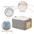 thumbnail image 4 of Fiudx Ofertas Flash Del Día Caja De Almacenamiento Para Armario, Edredón, Ropa, Caja De Clasificación Para El Hogar, Gran Capacidad A Prueba De Agua Y Boca De Paquete, Cesta De Almacenamiento Portáti, 4 of 6