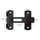 thumbnail image 5 of Pestillo para Puerta Corrediza Sincero Acero Inoxidable Negro 48*35mm, 5 of 6
