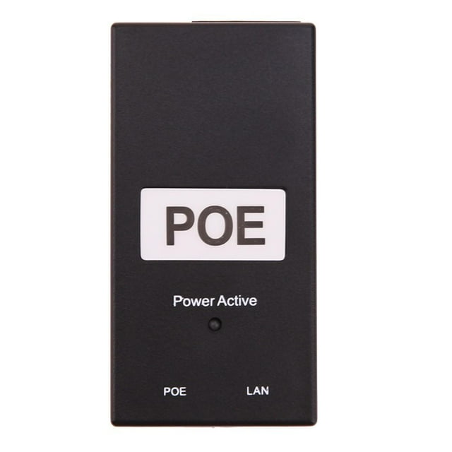 5pcs 48V 0.5A 24W Desktop POE Power Injector Adaptador Ethernet Vigilancia Tmvgtek Para Estrenar
