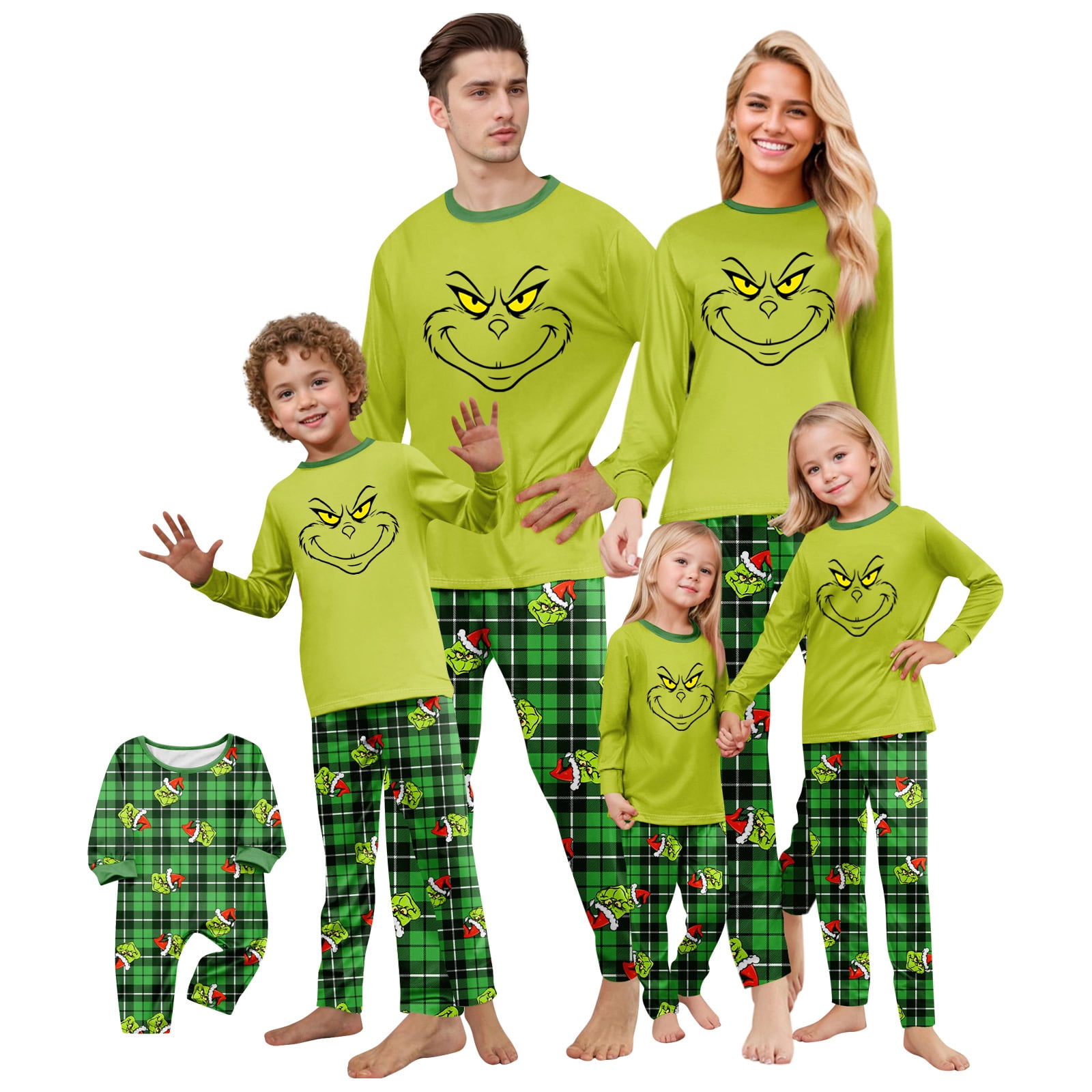 Jolly Jammies Women's Holiday Gingerbread Matching Family Pajamas