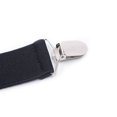 thumbnail image 4 of Men Wide Adjustable Straight Brace Clips Men with Clips X-Back Double Shoulders Suspender, 4 of 9