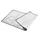 thumbnail image 1 of Fireproof BBQ Fire Pit Protector Heat Resistant Under Grill Mat for Outdoor Lawm Camping50x100cm, 1 of 4