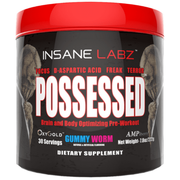 Pre entrenamiento óxido nítrico INSANE LABZ POSSESSED 30 SERV