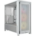 thumbnail image 1 of Funda para PC CORSAIR Frame 4000D RS ARGB modular Mid-Tower blanca, 1 of 9