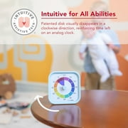 Time Timer MOD Home Edition — 60 Minute Kids Visual Timer Study Tool (Rainbow Wheel)
