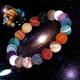thumbnail image 4 of Pulsera de energía solar Piedra natural Universo Perla Galaxia Ocho Planetas Serie temática Pulsera Una pulsera, 4 of 4