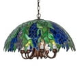 thumbnail image 7 of Meyda Tiffany 246060 8 Light 12" Wide Taper Candle Pendant - MultiColor, 7 of 7