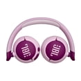 thumbnail image 4 of Auriculares supraaurales Bluetooth inalámbricos para niños JBL Junior 320BT Morado, 4 of 5