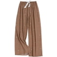 thumbnail image 3 of Asxite Womens Pajamas Pants Print Bow Drawstring Elastic Waist Loose Summer Sleepwear, 3 of 6