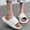 White, variant on WIZUTIZ Shower Sandals Women Comfortable Athletic Summer Shoes for Women EVA Slide Sandals Shower Shoes Beach Shower Shoes Outdoor Flat Heel Yoga Mat Non-Slip Slides for Lady Birthday Gifts