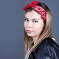 thumbnail image 5 of 30PCS  Unisex Paisley Bandanas Bulk Multi-Purpose Headband Cowboy Head Wrap Scarf for Women Men Boys Girls, 5 of 6