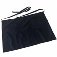thumbnail image 1 of unbranded Delantal Corto Impermeable Negro Para Cocina Con Bolsillos Y Ajuste En Cintura, 1 of 8