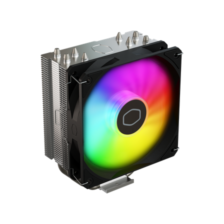Cooler Master Hyper 212 Spectrum V3 Processor Cooling Fan/Heatsink, Silver