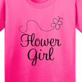 thumbnail image 4 of Inktastic Flower Girl Wedding Butterfly Youth T-Shirt, 4 of 5