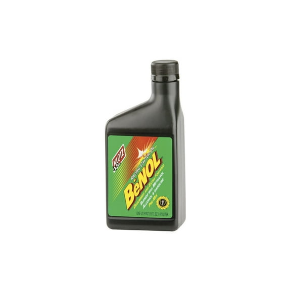 Klotz Benol Racing Castor Oil De-gummed Extra Fortified 2T Motor Oil, 16 oz