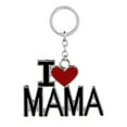 thumbnail image 1 of Wweixi Papa Mama Heart Pendant Keychain Word Keyring Key Holder Decor Accessories Family Couple Gift, 1 of 9