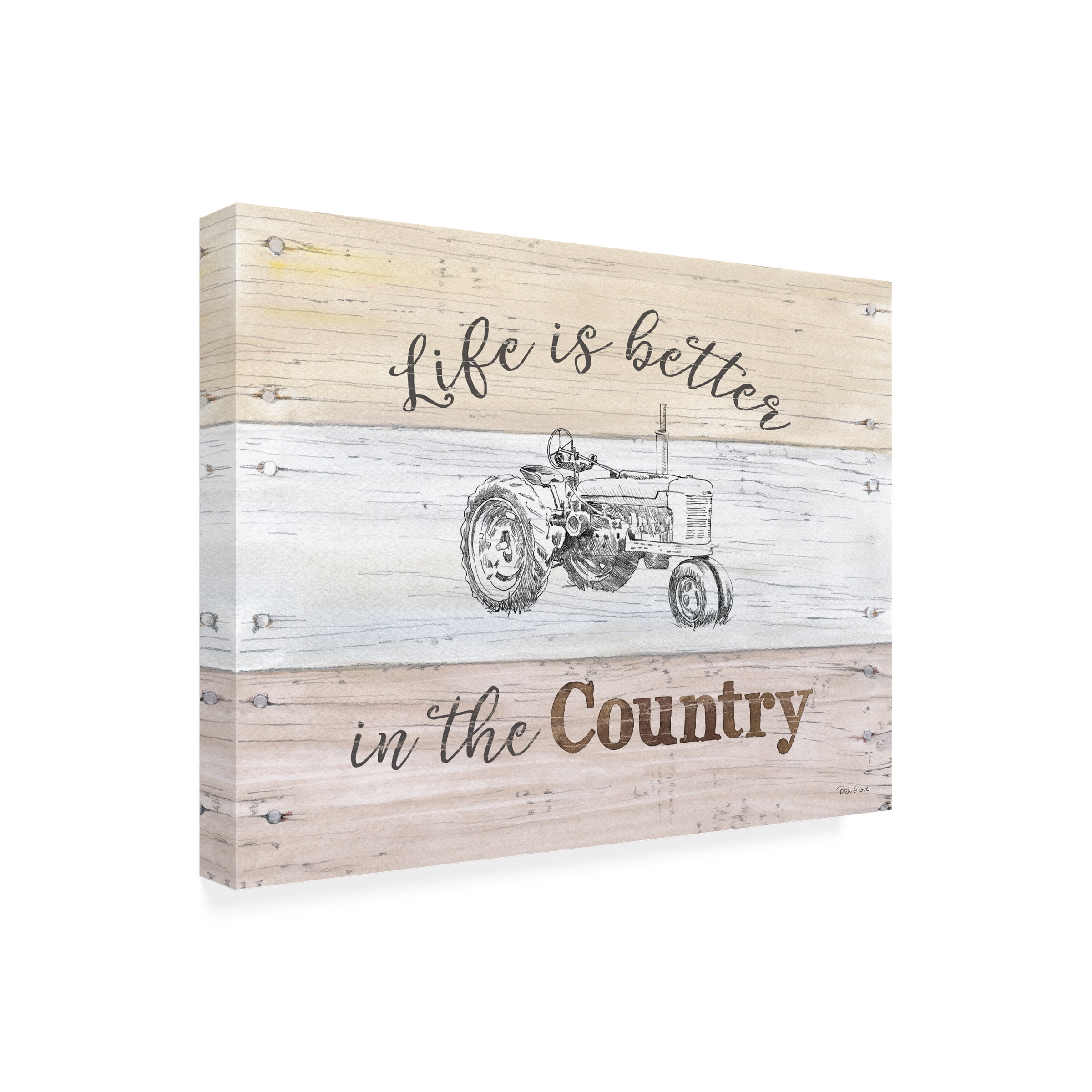 Beth Grove 'Farmhouse I' Canvas Art