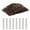 Brown, variant on LQQBOX U Shaped Hair Pins, 200 Count for Women Lady Girls Bobby Pins French Historical Hair Pin Hair Styling Pins Hair Accessories, Blonde, 2.36 Inch