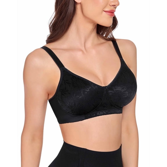Wireless Bras for Women Non Padded Full Coverage Bras Comfort Supportive Everyday Bras