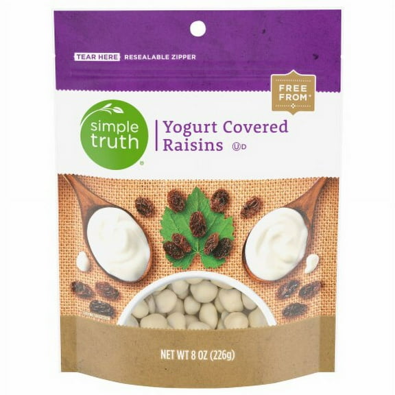 Simple Truth Yogurt Covered Raisins 8 oz