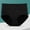 Black, variant on Women's Polyester,Spandex Grey nylon underwear Ladies New Solid Color Front Buckle Underwear With Insertable Buttons Soft Cotton Vest Large Size Bra
