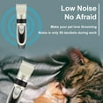 thumbnail image 4 of Dog Shaver Clipper with 8 Guard Comb Low Noise Rechargeable Electric Pet Hair Shaver Dog Clipper Trimmer Portable with Shears Brush Comb for Pets Dogs, 4 of 8