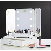 Fao Schwarz Child Lighted Makeup Vanity Mirror Set, 1
