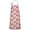 Pink Cow Strawberry, variant on White Cow Moo Heart Pattern Apron-Garden Aprons for Women with Pockets-Cotton Linen Waterproof Kitchen Cooking Gardening Aprons Adjustable for Kitchen,Cooking,BBQ and Salon 33x27 Inch
